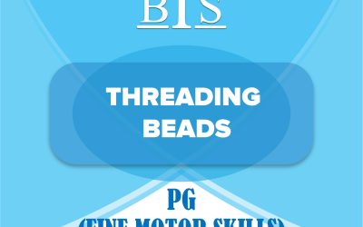 PG Students Threading Beads – Building Fine Motor Skills!