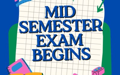 Mid-Semester Exams Begin!